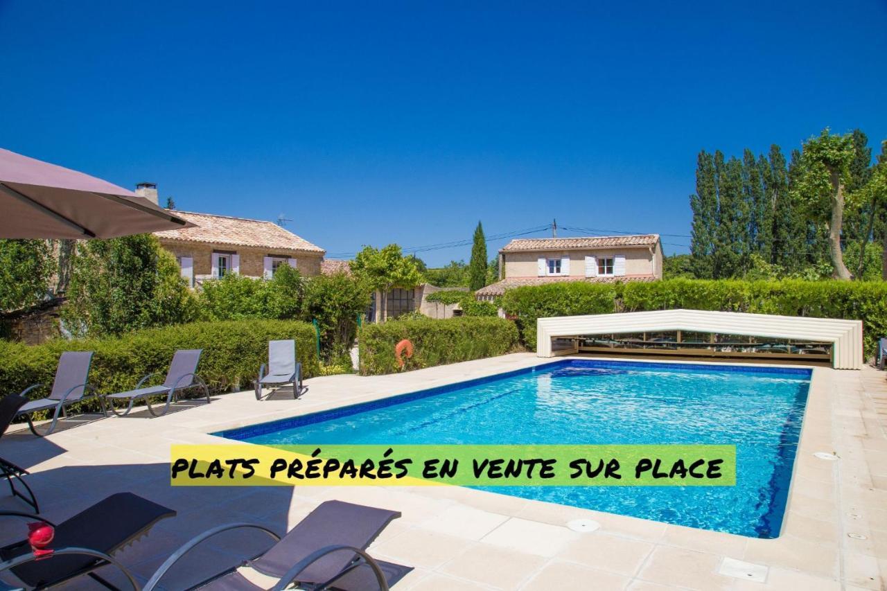 B&B Le Mas Julien piscine chauffée adult only Orange  Exterior foto